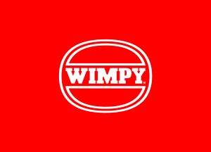 Wimpy Logo + Tagline